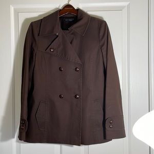 Context Chocolate Brown lined jacket Large